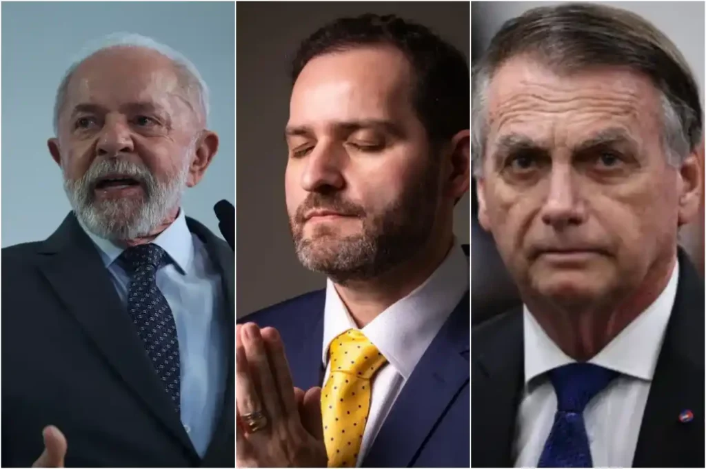 Lula, Galdino e Bolsonaro - @Reprodução