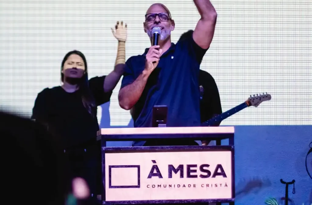 Pastor Ulisses da igreja À Mesa - @Reprodução