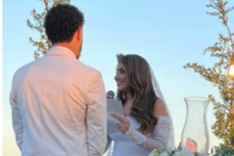 Sarah Beatriz se casa com jogador Calebe Silva em cerimônia com convidados famosos