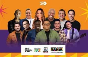 Atrações do Canta Bahia - @Reprodução