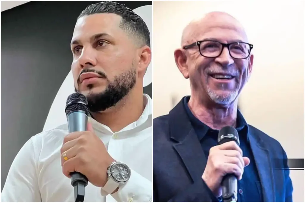 David Lacerda e Jorge LInhares - @Reprodução