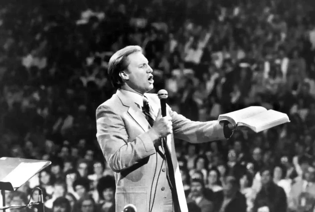 Jimmy Swaggart in 1980.Thomas S England / Getty Images file