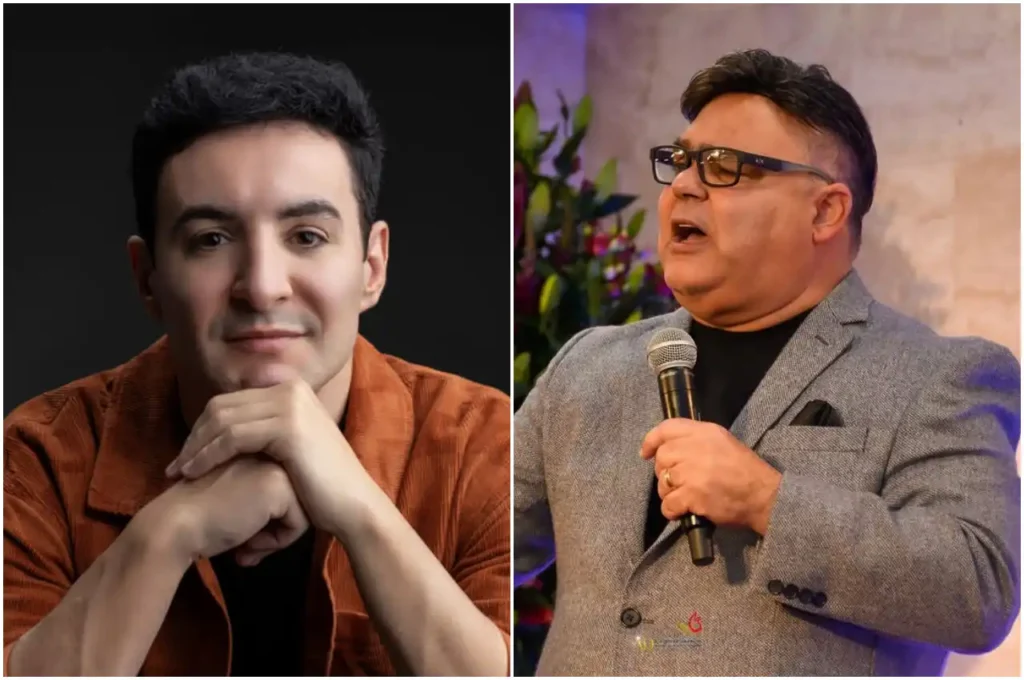 Leandro Borges e Bispo Paulo Tenório - @Reprodução