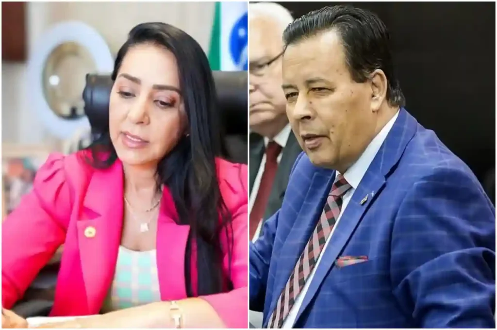 Mara Lima e pastor Perci Fontoura - @Reprodução