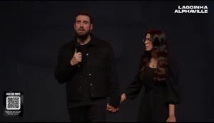 Pastor André Fernandes e a esposa- @Reprodução