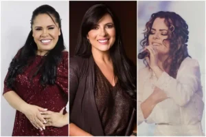 Cassiane, Fernanda Brum e Ana Paula Valadão - @Reprodução