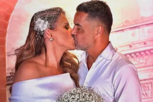 Davi Passamani e suas nova esposa - @Reprodução