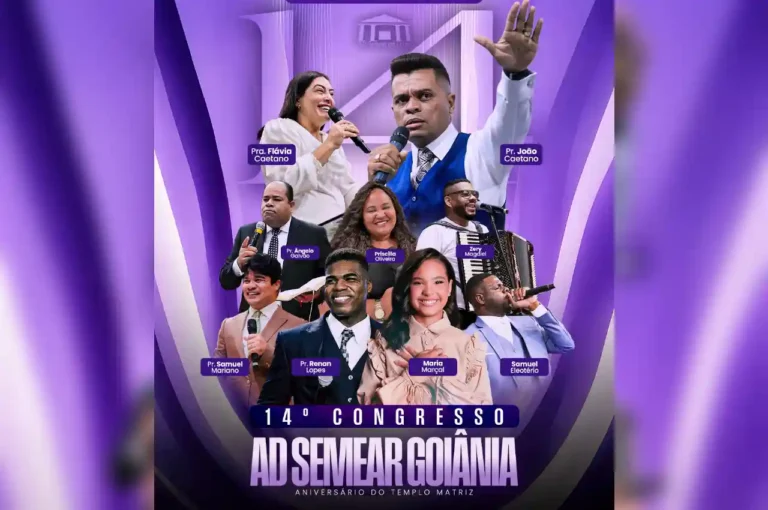 Maria Marçal, Samuel Mariano e mais: congresso da AD Semear promete impactar Goiânia