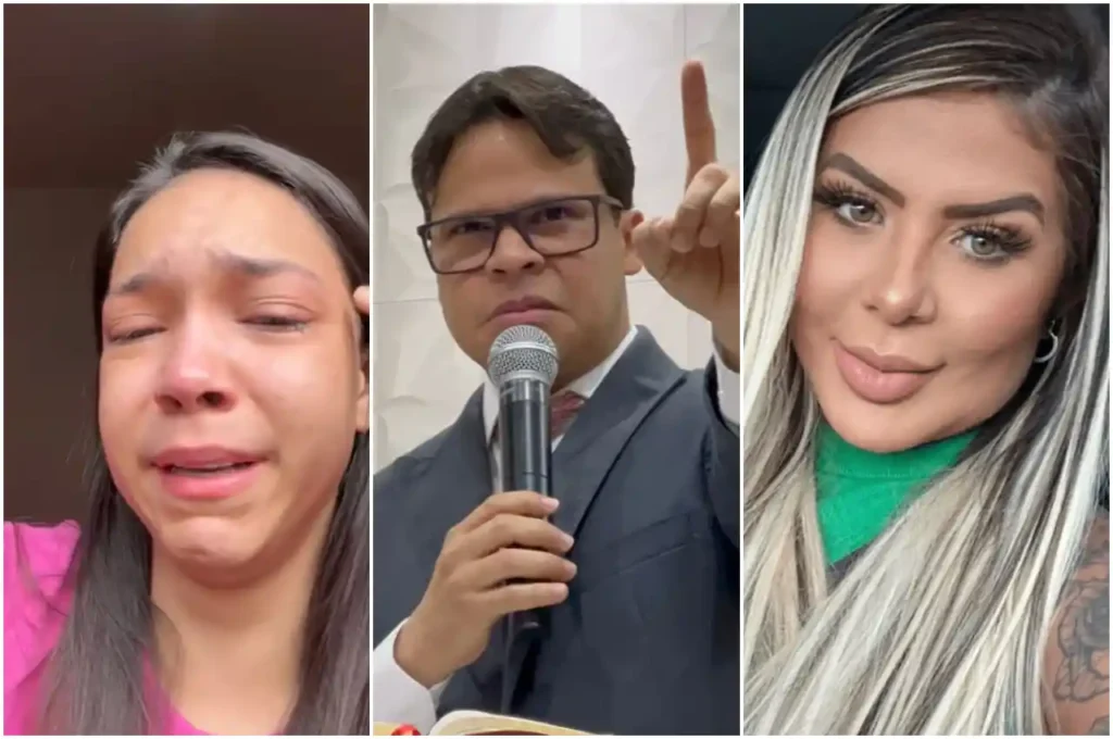 Vitoria Souza, Elizeu Rodrigues e Renalida - @Reprodução