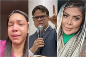 Vitoria Souza, Elizeu Rodrigues e Renalida - @Reprodução