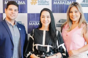 Pastor Fabio Perci, Mara Lima e Crissiely Fontoura - @Reprodução