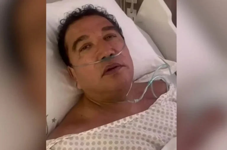 Mesmo internado, Magno Malta ora pela saúde de Jair Bolsonaro