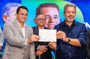 Gunnar Nunes, Orisvaldo Nunes e Arthur Lira - @Reprodução