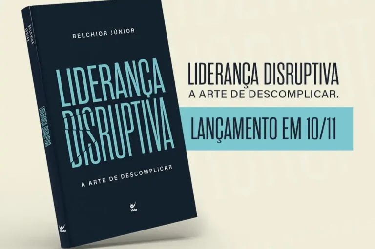 Pastor Belchior Júnior lança “Liderança Disruptiva” pela Editora Vida