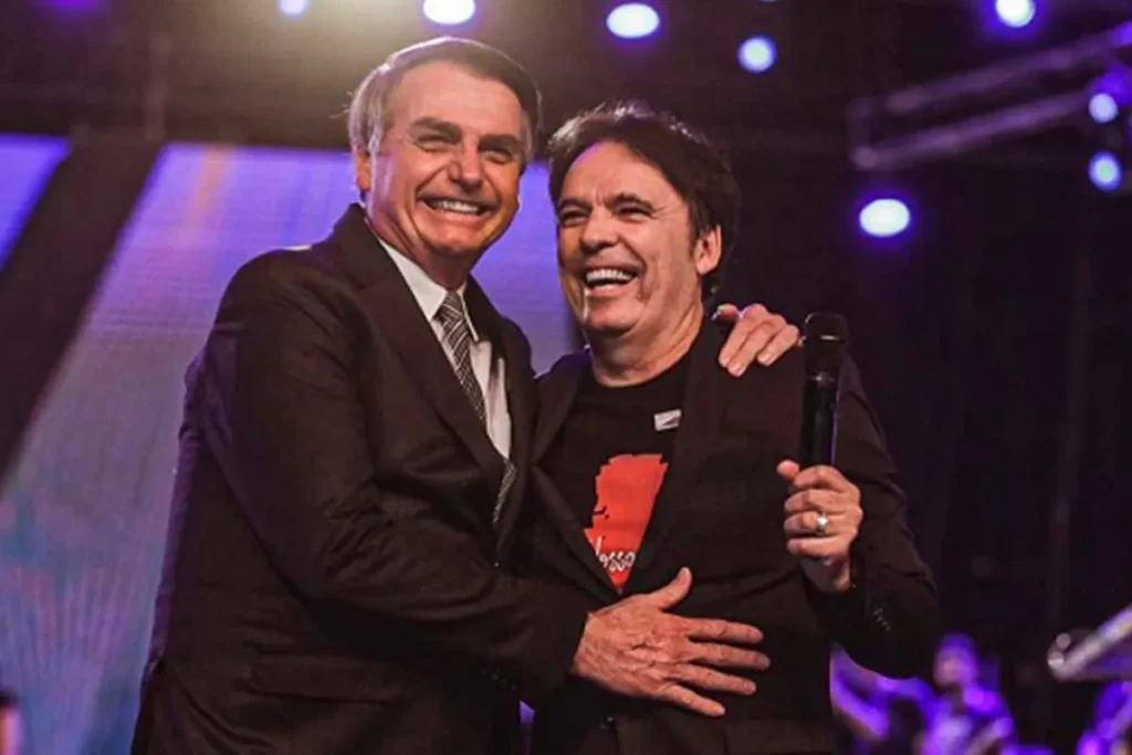 Jair Bolsonaro e Robson Rodovalho - @Reprodução