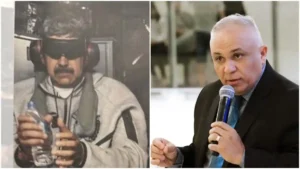 montagem compara pastor Ezequias Silva e o presidente venezuelano Nicolás Maduro