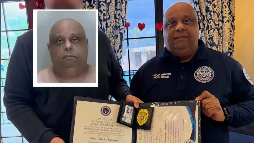 Ficha de custódia do Marion County Sheriff's Office mostra Mario Cesar Dos-Santos sob retenção da Homeland Security nos Estados Unidos