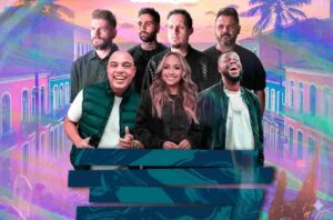 Cartaz oficial do evento gospel Salvador em Adoração com cantores e bandas cristãs anunciados para apresentação em Salvador