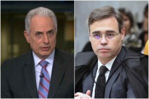 Willian Waack e André Mendonça