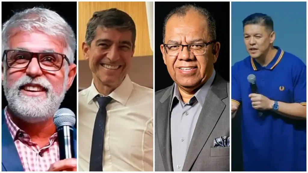 Claudio Duarte, Josue Valandro, Josué Gonçalves e Teo Hayashi