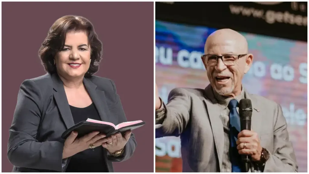 Pastor Glenda e Jorge Linhares - @Reprodução