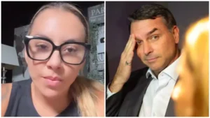 Renata Vieira defende Flávio Bolsonaro: “narrativa criminosa”
