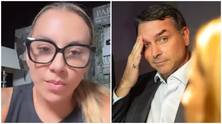 Renata Vieira defende Flávio Bolsonaro: “narrativa criminosa”