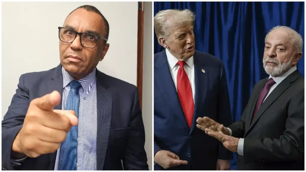 Bispo Fernando Fé, Trump e Lula - @Reprodução
