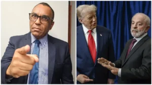 Bispo Fernando Fé, Trump e Lula - @Reprodução