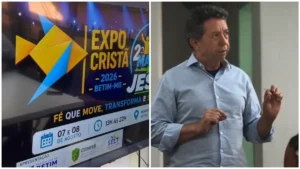 Dona da Expo Cristã notifica vereador e Prefeitura de Betim por plágio de marca e logotipo