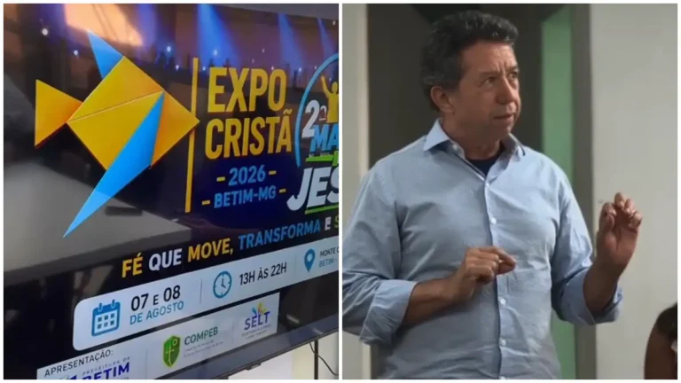 Dona da Expo Cristã notifica vereador e Prefeitura de Betim por plágio de marca e logotipo
