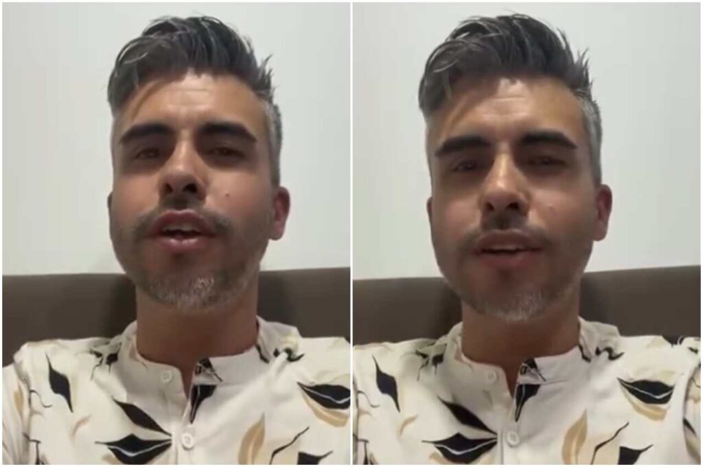O influenciador cristão David Bernardo aparece em vídeo publicado nas redes sociais para comentar um assunto de interesse do público evangélico.