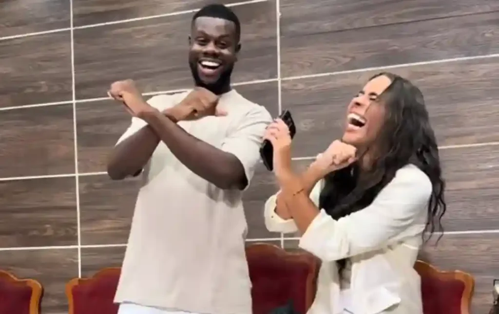 Samuel Eleotério e Allana Silva