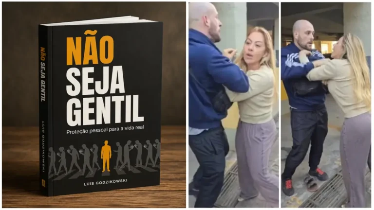 Homem agredido pela pastora Renata Vieira lança livro sobre proteção pessoal