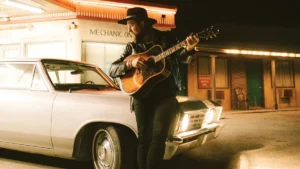 Zach Williams durante apresentação musical