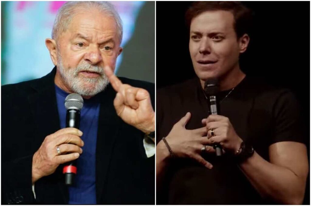 Lula e André Valadão aparecem em montagem