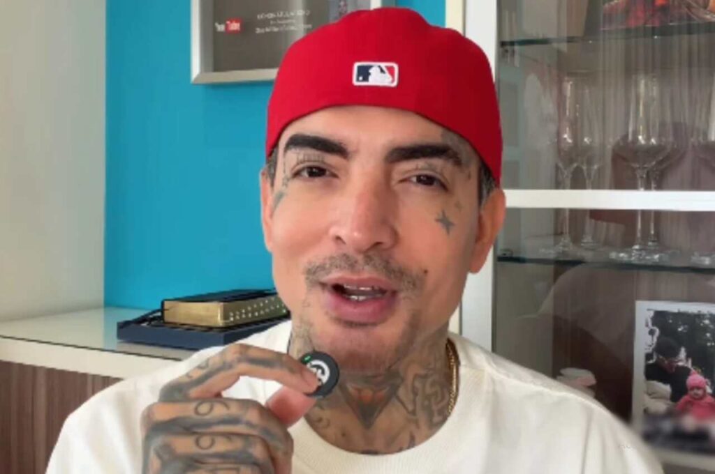 MC Guimê fala durante vídeo publicado nas redes sociais