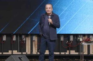 Pastor Silas Malafaia durante pregação
