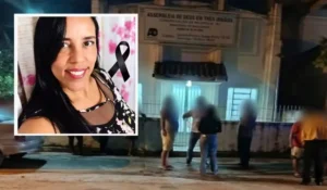 Retrato da mulher morta durante culto diante da Assembleia de Deus em Cambuci