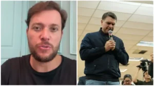 Andre valadao e Flavio Bolsonaro - @Reprodução