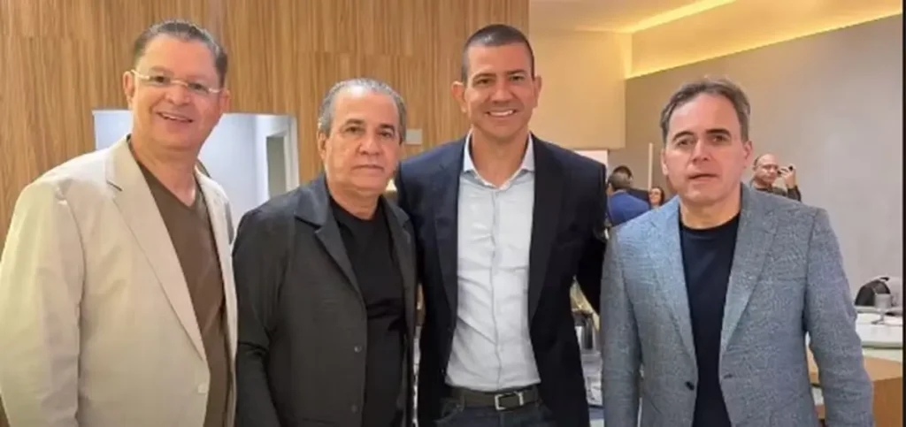 Sostenes Cavalcante, Silas Malafaia, Douglas Ruas e Isquierdo - @reprodução