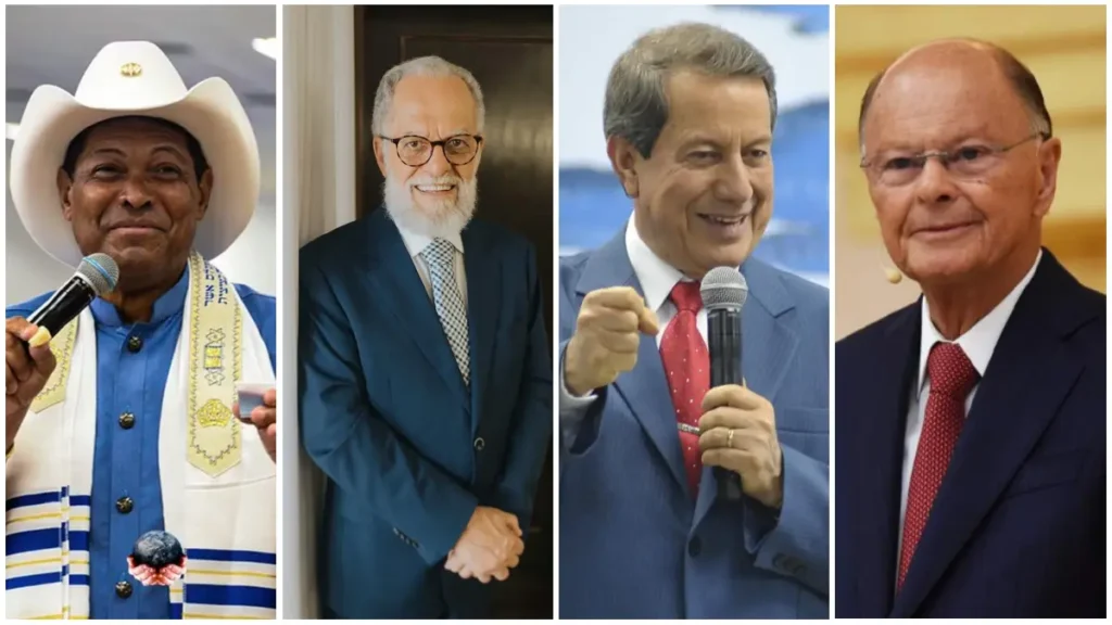 Valdemiro Santiago, Marcio Valadao, RR Soares e Edir Maceo